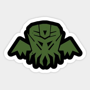 Cthulhu In Disguise! Sticker